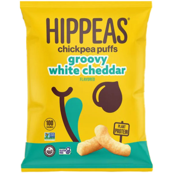 Hippeas Chickpea Puffs Groovy White Cheddar thumbnail