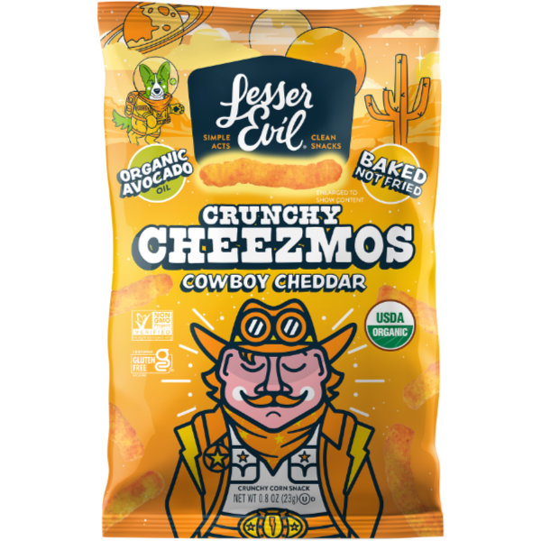 Lesser Evil Crunchy Cheezmos Cowboy (96ct/.08oz) Case thumbnail