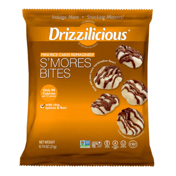 Drizzilicious Smores Rice Cake Bites (80ct/.74oz) Case thumbnail