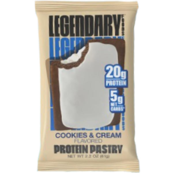 Legendary Protein Pastry Cookies & Cream thumbnail
