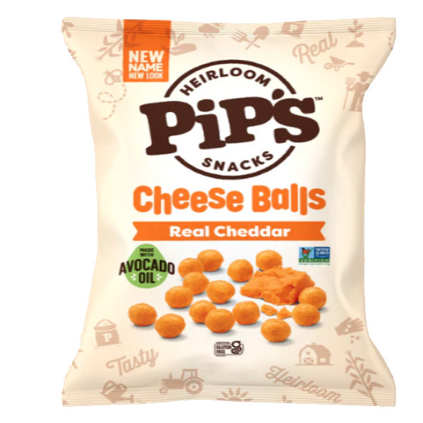 **SPECIAL ORDER** Pip's Snacks Cheese Balls (24ct/1oz) Case thumbnail