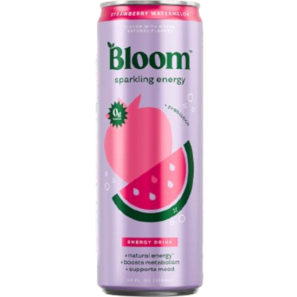 Bloom Energy Strawberry Watermelon 12oz thumbnail