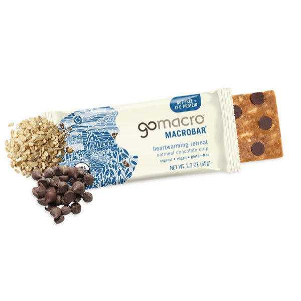 Gomacro Oatmeal Chocolate Chip 2.3oz thumbnail