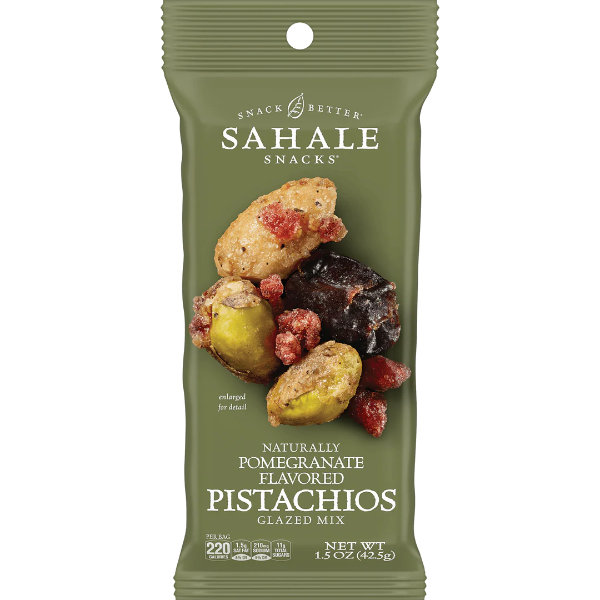 Sahale Pomegranate Pistachios Glazed Mix Nut Blend 1.5oz thumbnail