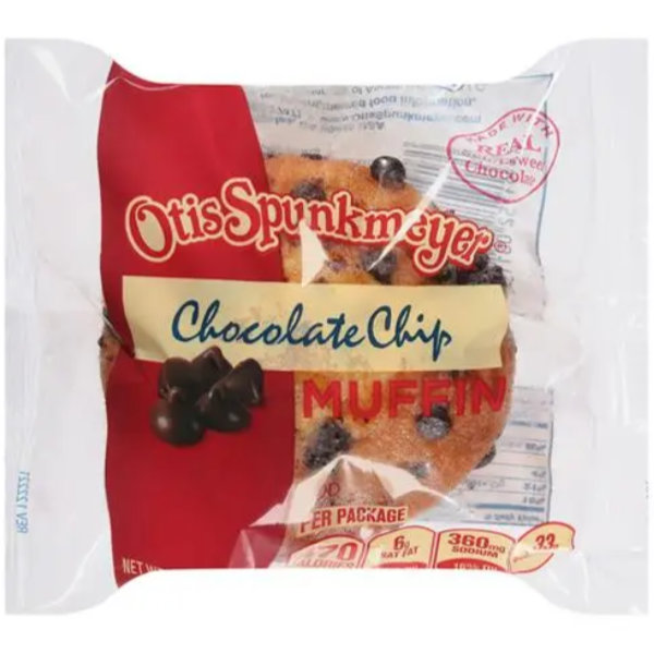 Otis Spunkmeyer Chocolate Chip Muffin 4oz thumbnail