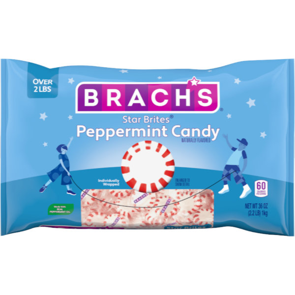 Brach's Star Brites Peppermint Candy 36oz Bag thumbnail