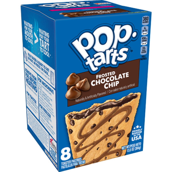 Frosted Chocolate Chip Poptart 6ct Box thumbnail