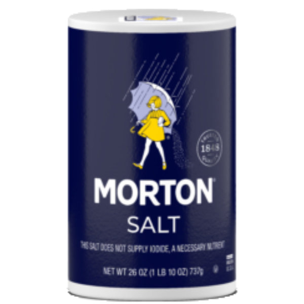 Morton Plain Salt 26oz Bottle thumbnail