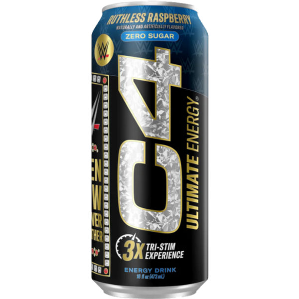 C4 Ultimate Ruthless Raspberry 16oz Can – APEX Restaurant & Market ...