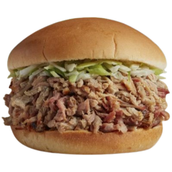 Brookwood Farms Pork BBQ Sandwich w/ Carolina Vinegar BBQ Sauce thumbnail