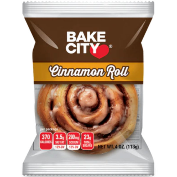Bake City Cinnamon Roll 4oz thumbnail