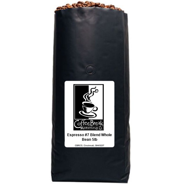 Espresso #7 Blend Whole Bean 5lb thumbnail