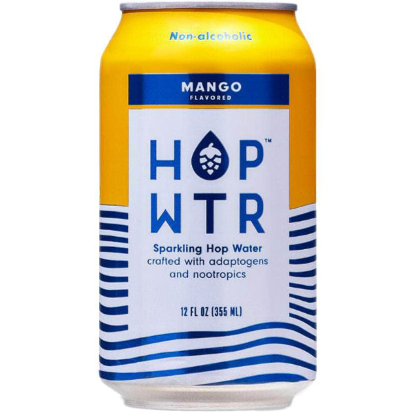 HOP WTR Sparkling Hop Water Mango 12oz Can thumbnail