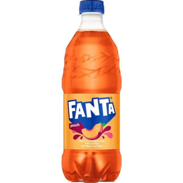 Fanta Peach 20oz Bottle thumbnail