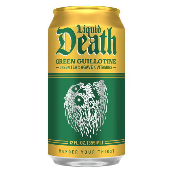 liquid Death Tea Iced Green 12 oz thumbnail