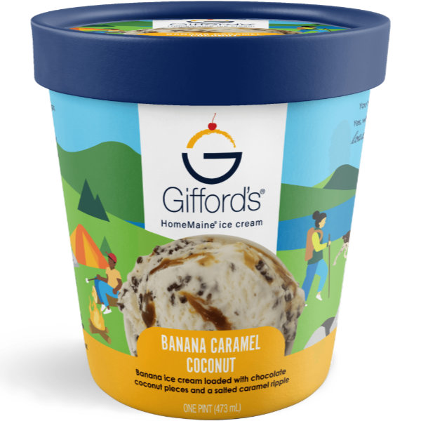 Gifford's Banana Caramel Coconut Pint thumbnail