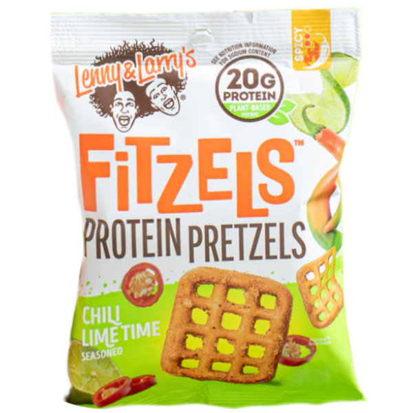 Lenny and Larrys Fitzels Chili Lime Pretzels 3oz Bag thumbnail