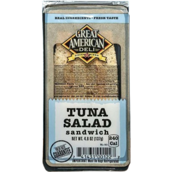GAD Tuna Salad Wedge 4.8oz Each thumbnail