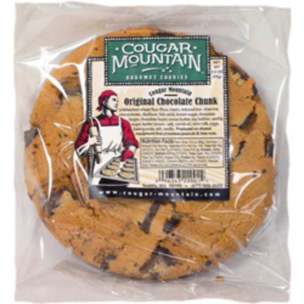 Cougar Mountain Chocolate Chip Cookie 3.5oz thumbnail