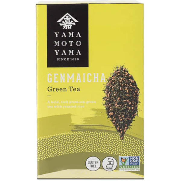 Yamamotoyama Genmaicha Green Tea With Roasted Rice 16ct Box thumbnail