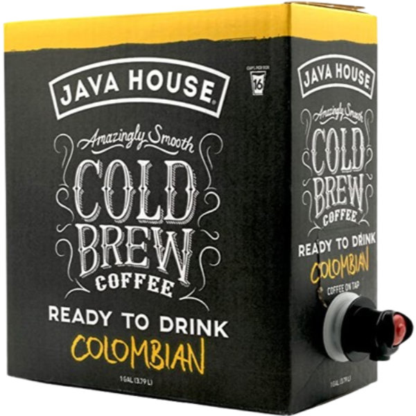 Java House Cold Brew RTD Colombian 1gal Bag thumbnail