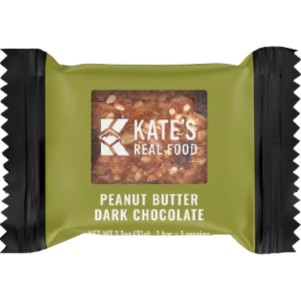 Kates Real Food Peanut Butter Dark Chocolate 1.1oz Bar thumbnail