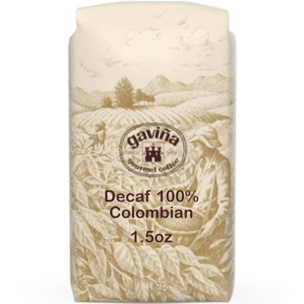 Gavina Decaf 100% Colombian 1.5oz thumbnail