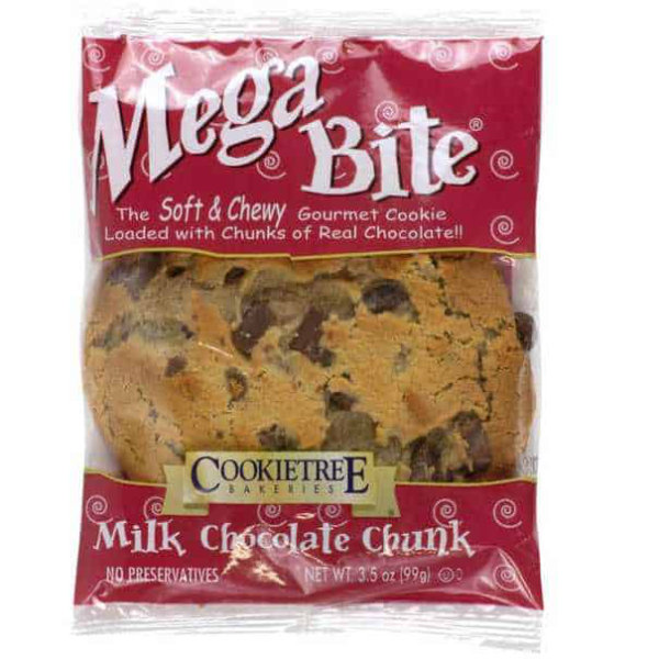 CookieTree Mega Bite Chocolate Chunk Cookie 3.5oz Each thumbnail
