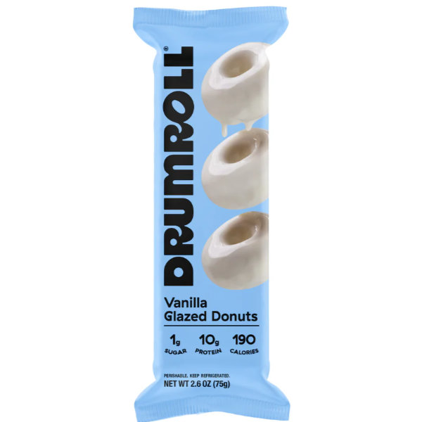 Drumroll Vanilla Glazed Donuts Protein Bar 2.6oz thumbnail