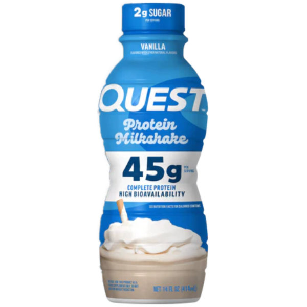 Quest Protein Milkshake Vanilla 14oz thumbnail
