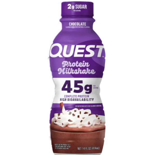 Quest Protein Milkshake Chocolate 14oz thumbnail