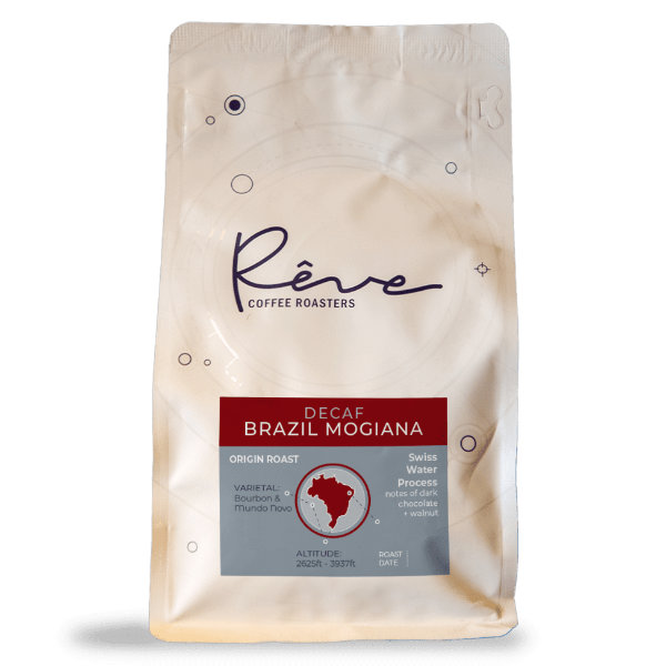 Reve Coffee Brazil Mogiana Decaf WB 2lb Bag thumbnail