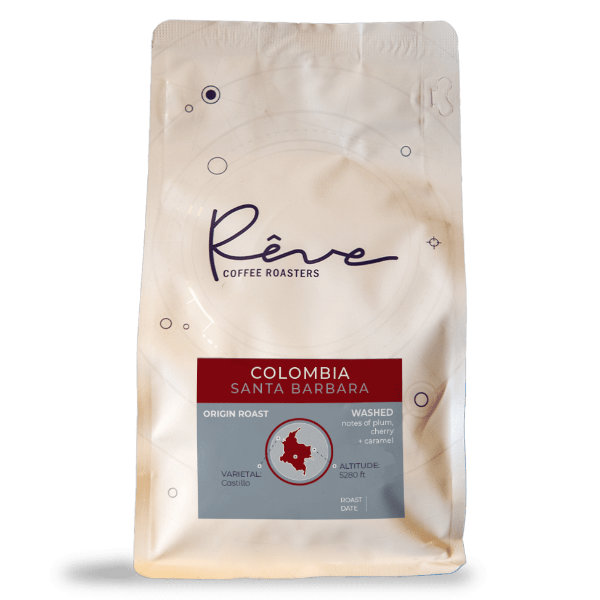 Reve Coffee Colombia Santa Barbara WB 2lb Bag thumbnail