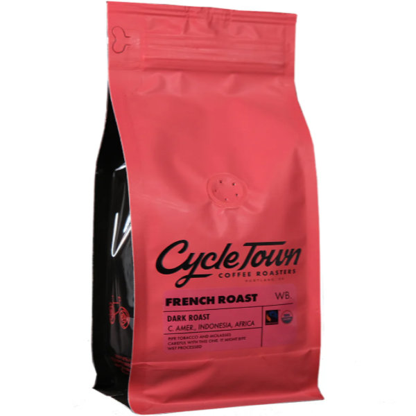 Cycle Town Whole Bean French Roast Bag 5lb thumbnail
