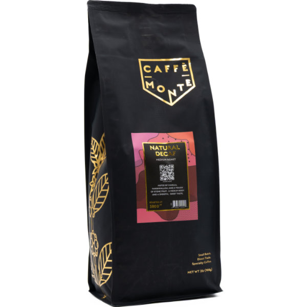 Cafe Monte Natural Decaf Whole Bean 2 LB thumbnail