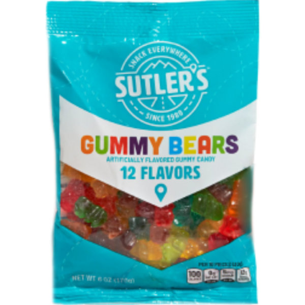 Sutler's Gummy Bears 6oz thumbnail