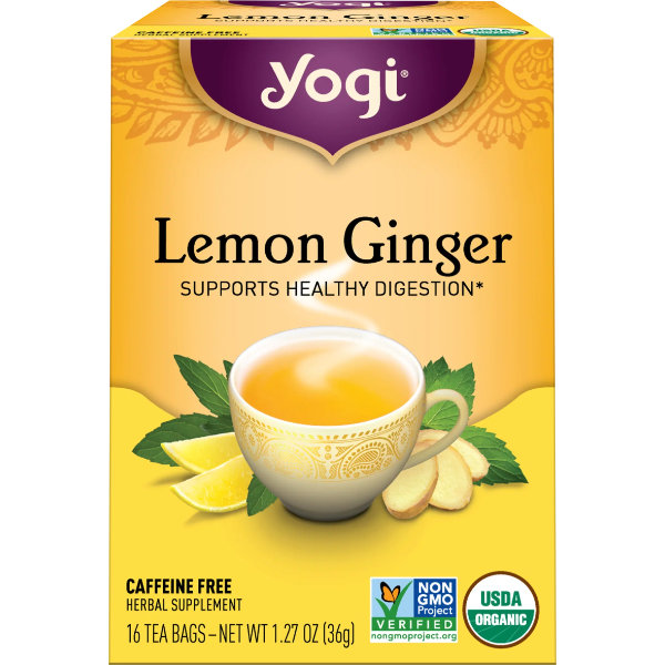 Yogi Lemon Ginger Healthy Digestion Tea thumbnail