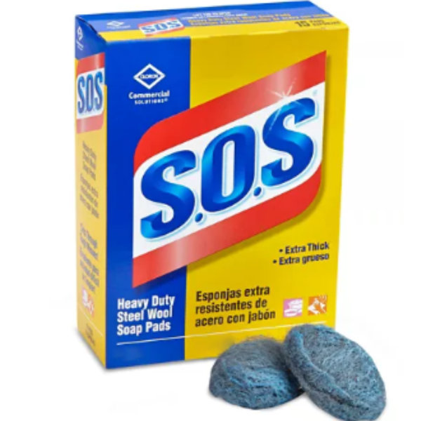 SOS Steel Wool Pads (18) thumbnail