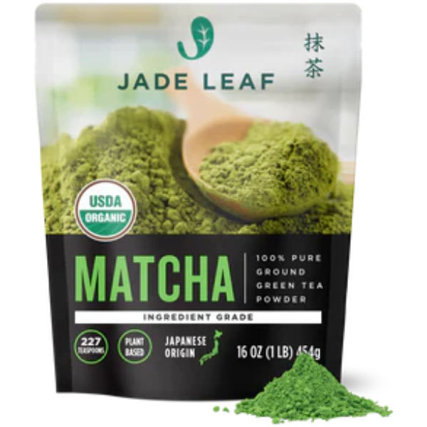 Jade Leaf Organic Ingredient Green Matcha Powder (1lb) thumbnail