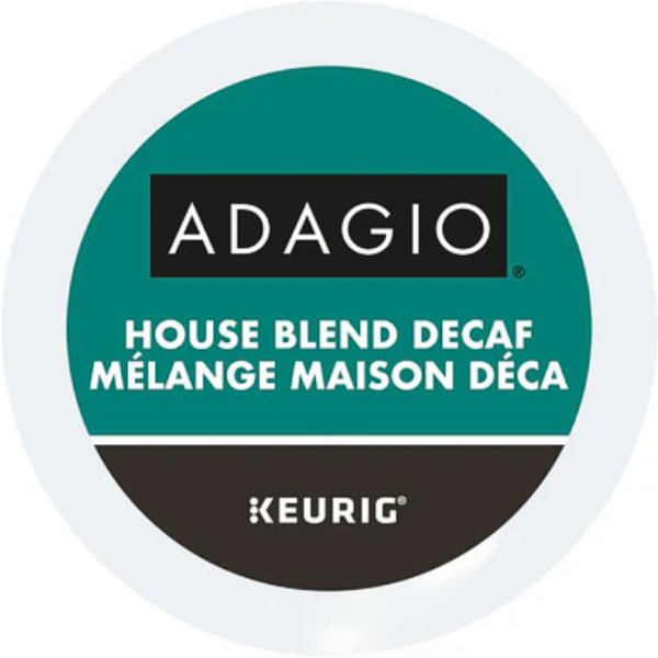 Adagio Decaf House Medium K-Cup 24 CT thumbnail
