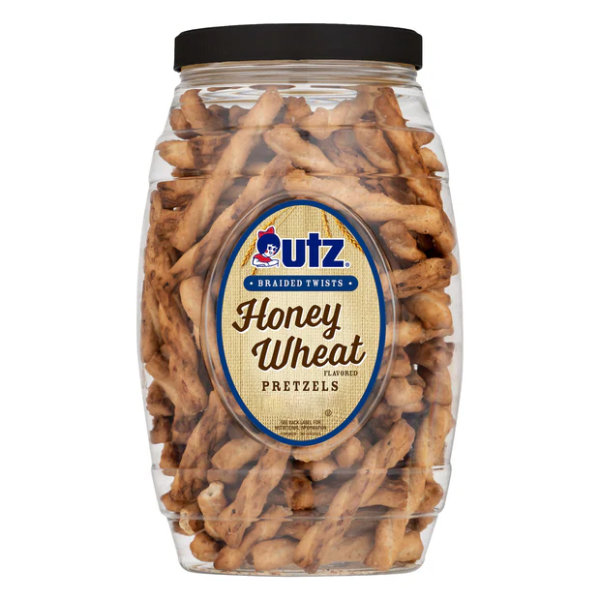 Utz Tub Honey Wheat Pretzels (36oz) thumbnail
