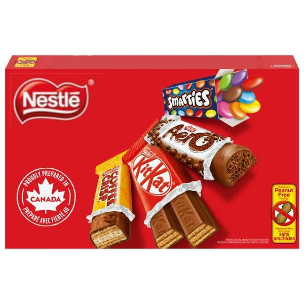 Nestlé Assorted Mini Chocolate Bars Box thumbnail