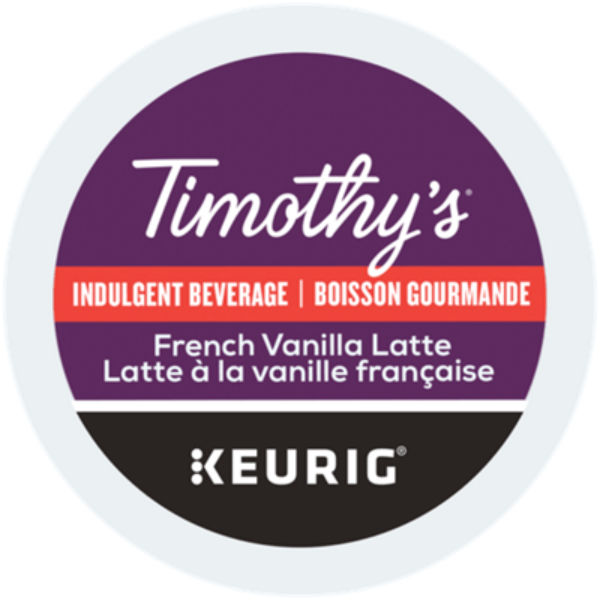 Timothy's Indulgence K-Cup French Vanilla Latte 24 CT thumbnail