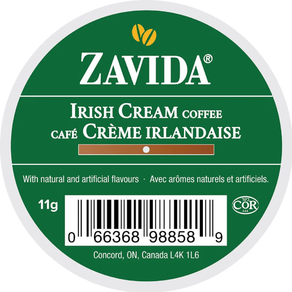 Zavida Irish Cream K-Cup 24 CT thumbnail