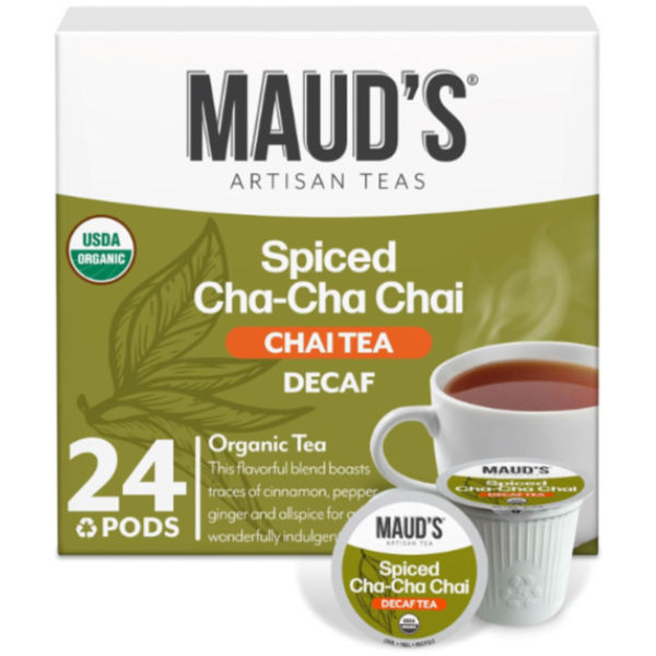 Maud's Artisan Teas Spiced Cha-Cha-Chai Decaf 24ct thumbnail