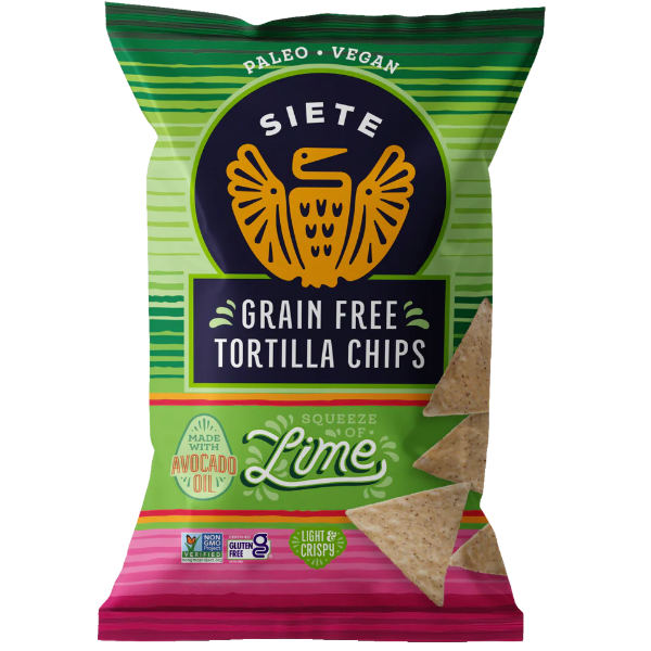 Siete Chips Tortilla Lime thumbnail
