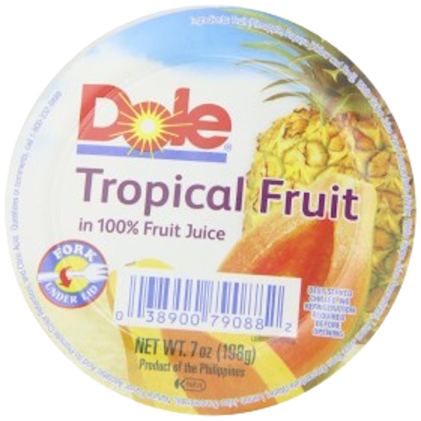 Dole Mix Bowl Tropical Fruit 7oz thumbnail
