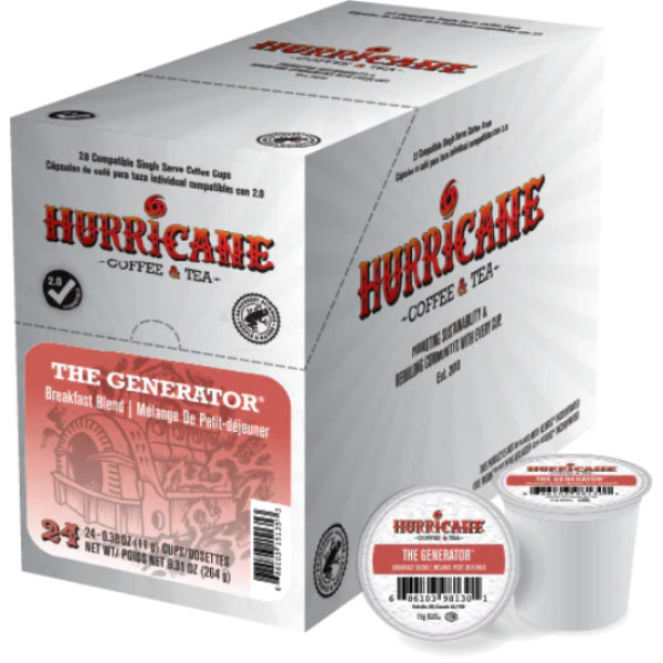 Hurricane The Generator Breakfast Blend K-Cup 24ct thumbnail