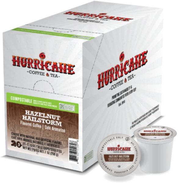 Hurricane Coffee Hazelnut Hailstorm K-Cup 20ct thumbnail