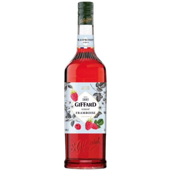 Giffard Syrup Raspberry 1L Bottle thumbnail